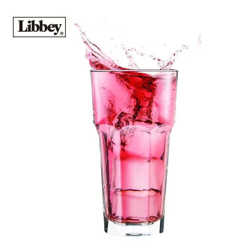 Libby Classic Taza de vidrio Taza de té multifuncional Taza de whisky Bebida casera Taza de desayuno con leche