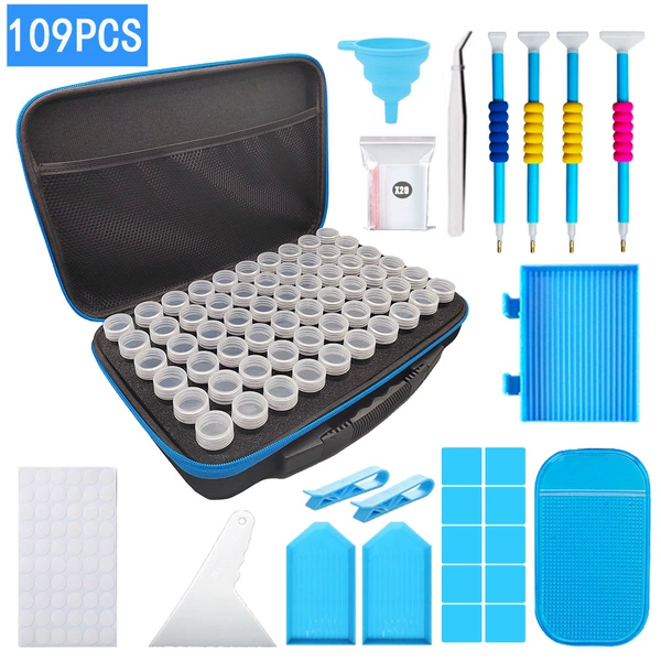 Blue handbag 109pcs