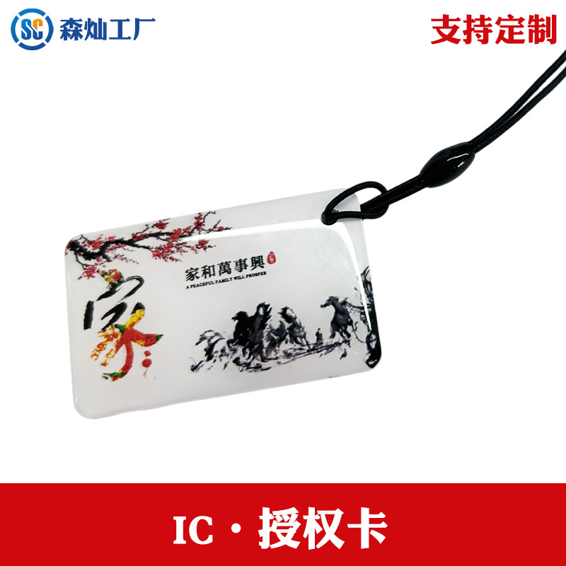 M1 Jiahe Wansixing エポキシ (50*30MM) - 認証カード、コピーはサポートされていません
