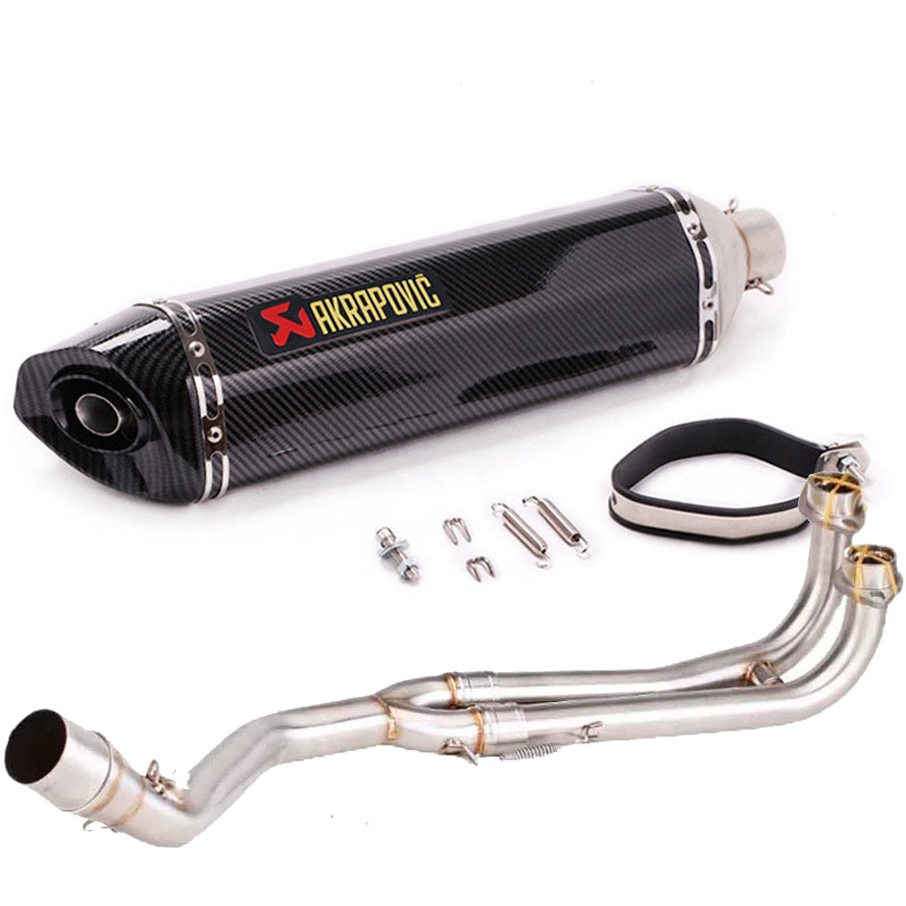Tmax Scooter Modified Front Exhaust Pipe Stainless Steel Suitable for Tmax500/Tmax530 08-16