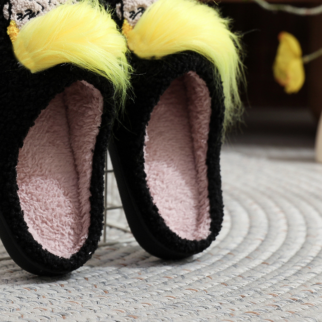 면 슬리퍼 - 노란 머리