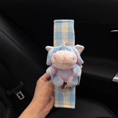 Seat belt shoulder pad, Cover Decoration Pair of Dolls