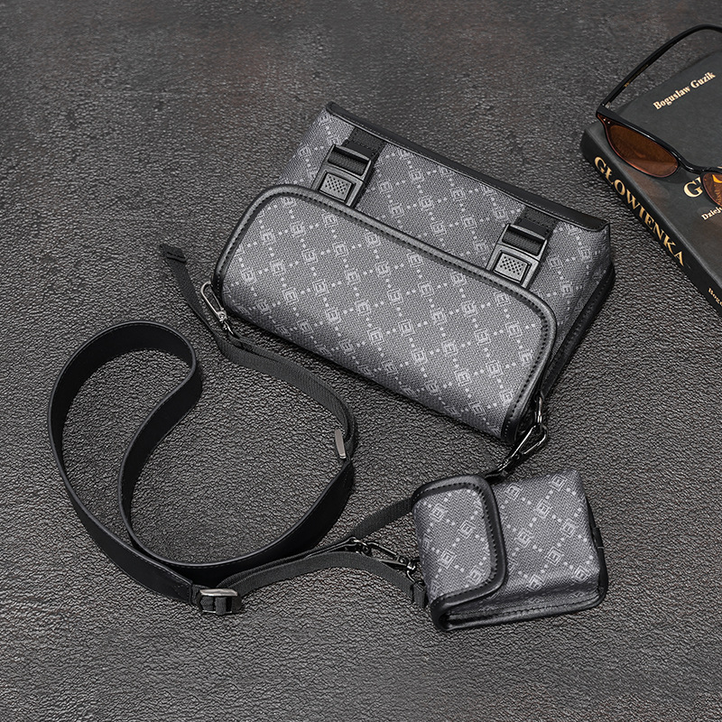 Shoulder Bags For Men Newly Launched Top Quality Fashion Messenger Bag Outdoor Street Crossbody Bag 2-in-1 Combo Bag_voghion.com