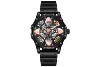 6033A black shell steel band black surface