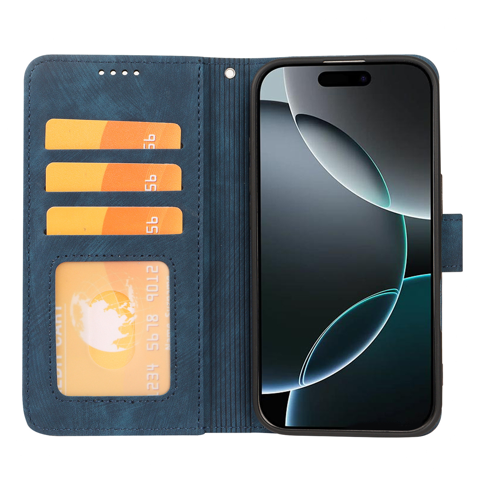 110g Weight iPhone Applicable Brands Phone Cases Classification Pu Leather Material Solid Color Pattern Simple Style Style Purple, Green, Blue Color Pu Leather Solid Color Simple Style Phone Cases Phone Accessories 5