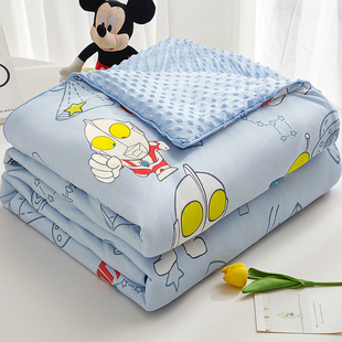 Class A Altman Children's Cool Bean Summer Quilt 2025 New Summer Air-conditioning Quilt Cartoon Summer Cool Quilt Thin Quilt