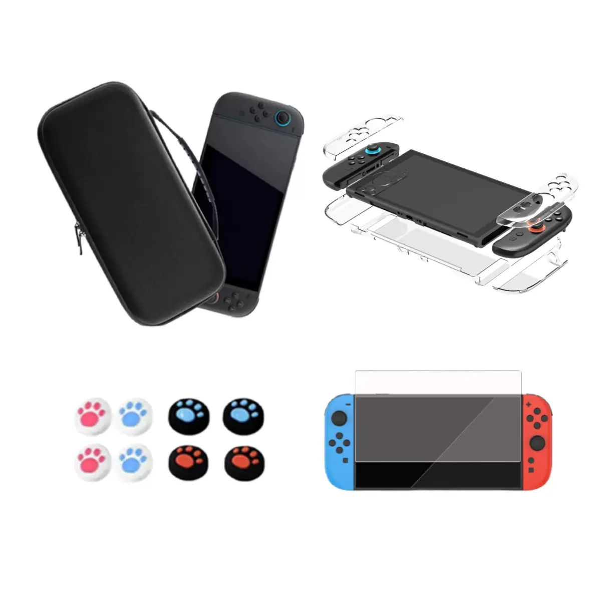 Switch2代游戏机收纳包套装包手柄保护套 大礼包收纳盒手提包配件