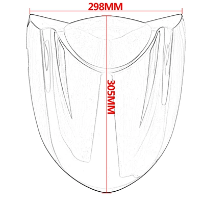 Motorcycle cushion: Zx-10R 04-05 Modified Motorcycle