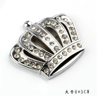 personalized car body decoration, side – Car logo - one-size-fits-all-large-sized-silver-crown-model-one-piece