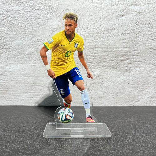 Cristiano Ronaldo, Messi, Neymar football star, stand-up doll, figure, desktop ornament, peripheral gift for boys