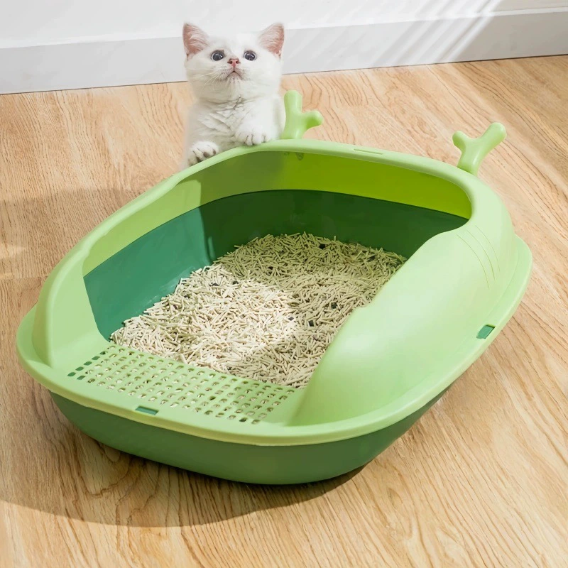 Кошачий туалет, большой, полностью полузакрытый, с защитой от брызг, коробка для фекалий, маленькая клетка для котенка, песочница, товары для кошек