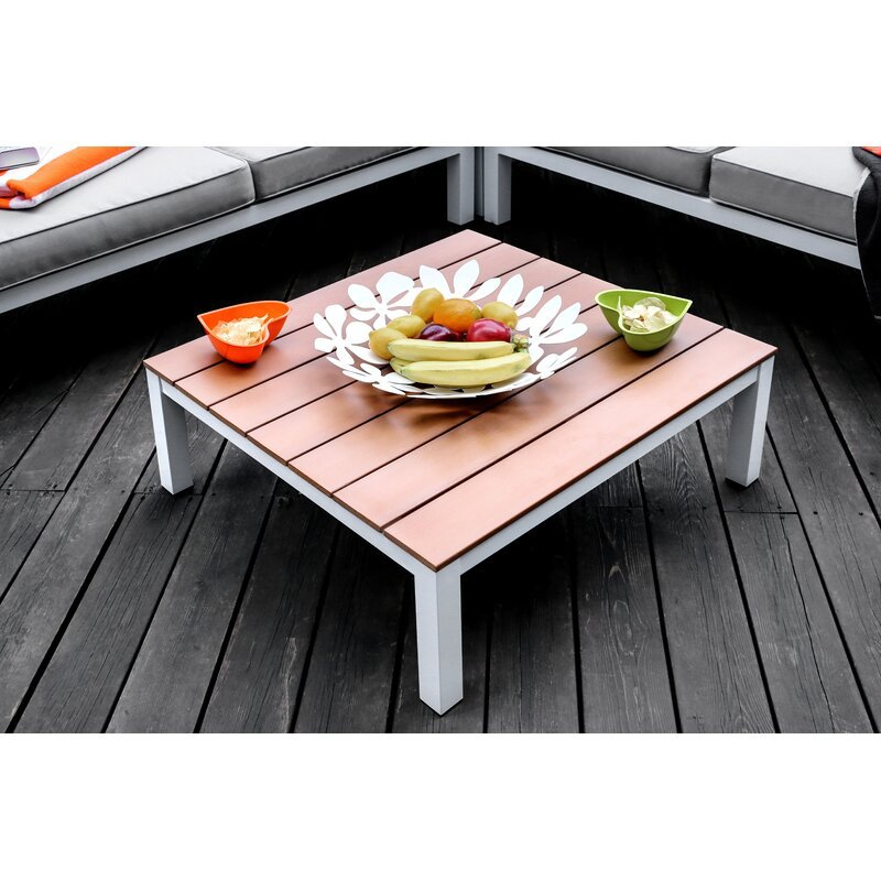 Sofá al aire libre nórdico balcón al aire libre B & B hotel jardín aleación de aluminio impermeable protector solar madera anticorrosión muebles de ocio