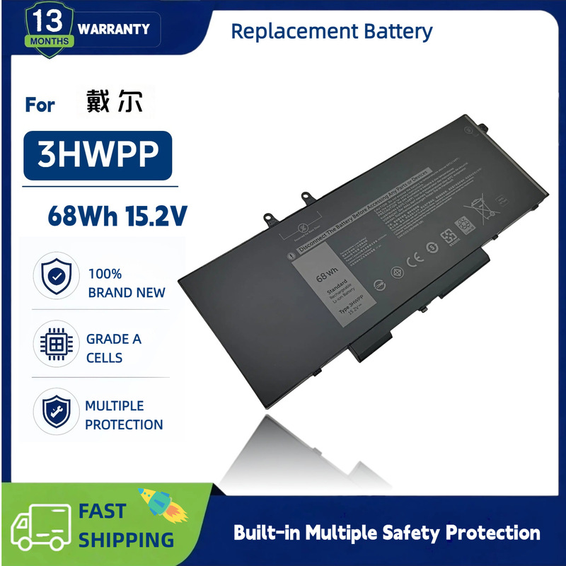 Compatible with Dell Precision 3540 3541 3550 3551 3HWPP 68Wh laptop battery Compatible with Dell Precision 3540 3541 3550 3551 3HWPP 68Wh laptop battery