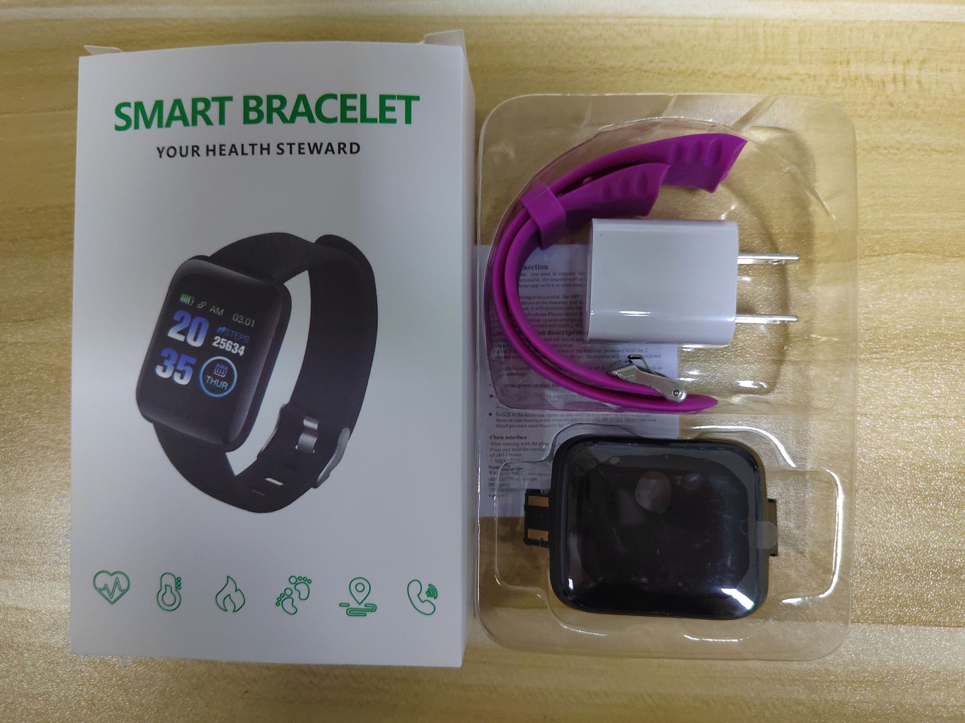 116 Púrpura + cabeza de carga