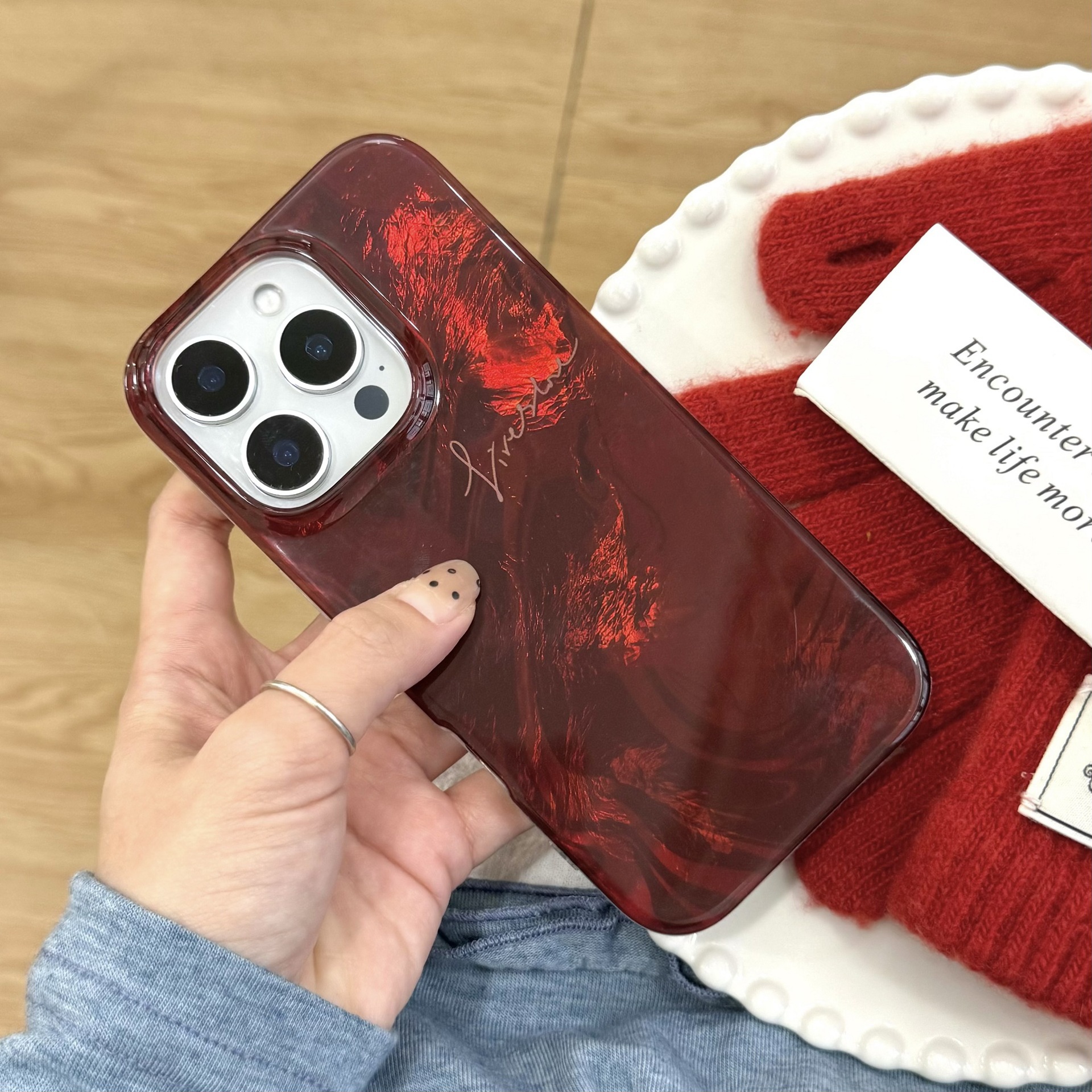 Single shell-Red Halo Inglés ej