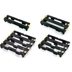 18650電池ケース単/双節smtパッチ直挿し3/4本18650パッチ電池ホルダーsmd