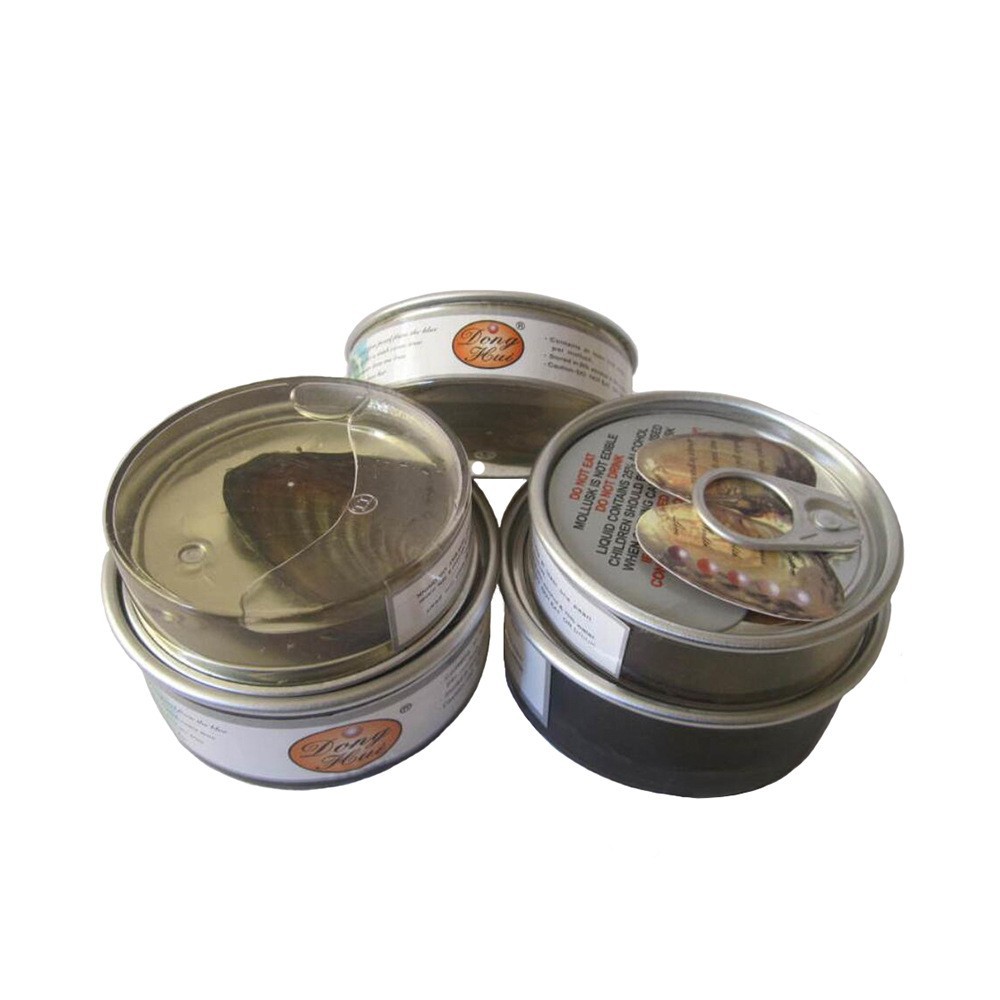 跨境销售 星琪珍珠盲盒 罐装珍珠蚌 易拉罐小蚌淡水珍珠批发