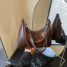 秋冬复古手提小包包女2025秋新款韩版小众腋下通勤包单肩斜挎包潮