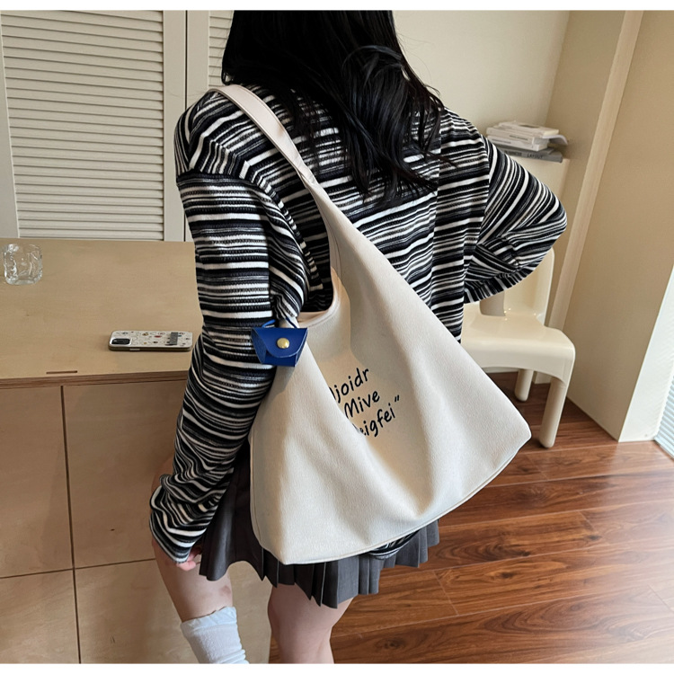 Tote Bag Women 2025 large-capacity fashionable casual women's bag, simple and versatile women's single-shoulder bag, travel handbag undefined