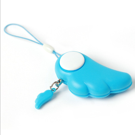 (2개) 여자 친구 긴급 경보를 위한 천사 날개 여자의 몸 방어 여자 늑대 보호 날개 선물