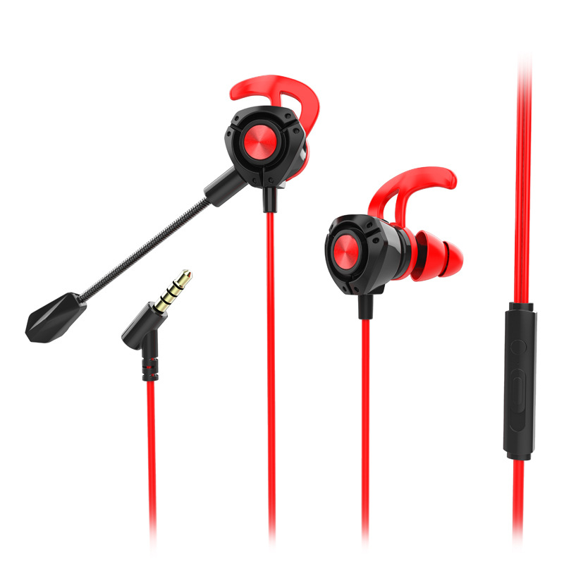 Nuevos auriculares transfronterizos para comer pollo escucha voz de juego de posición de debate tipo codo en el oído con cable con computadora de micrófono auriculares para teléfonos móviles