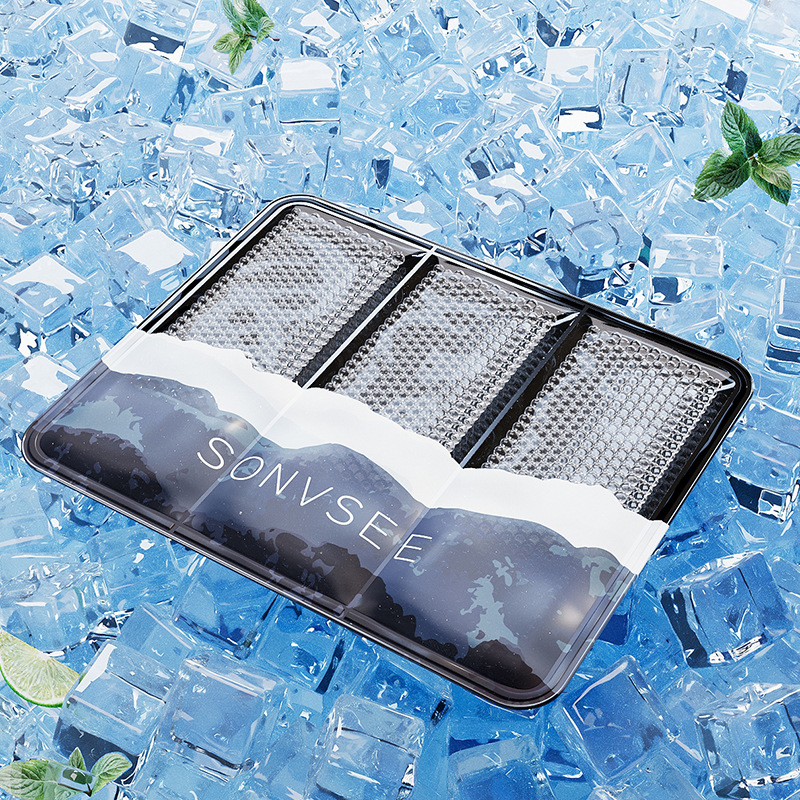 아이스비즈쿠션-마운틴블랙