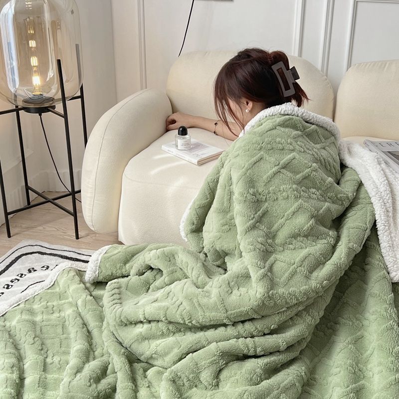 winter blanket Sherpa Blanket quilt winter thickening Flannel Single student dormitory Blanket