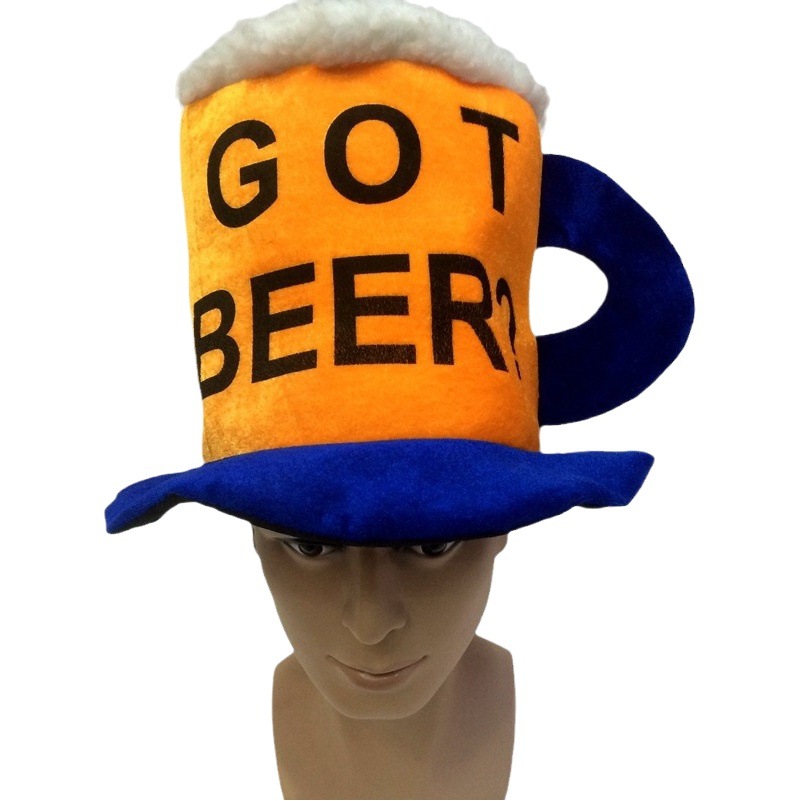 GOT BEER HATS Beer Cup Hat Oktoberfest Drink a glass of hat Market Various Oktoberfest Carnival Hat