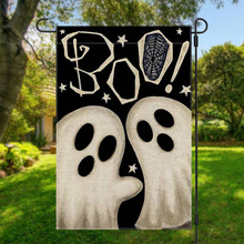 V 85157 Halloween ghost garden flag �f�}��С�����@��羳