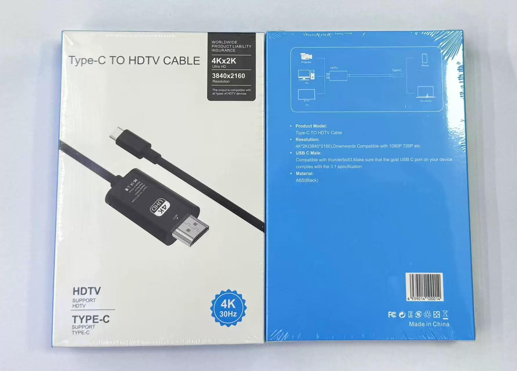 Type-C к HDTV ротор 4K высоко-качественный ноутбук компьютер мобильный телефон планшет проекционный экран и экран