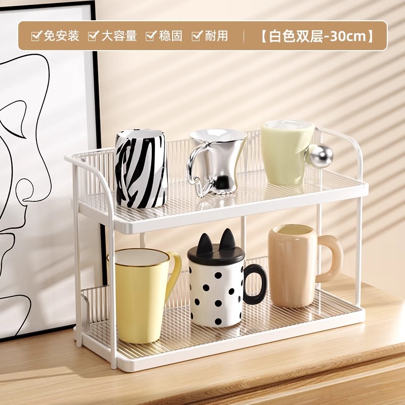 Estante de escritorio acrílico inodoro inodoro inodoro lavabo estante de almacenamiento cosméticos sala de estar caja de almacenamiento