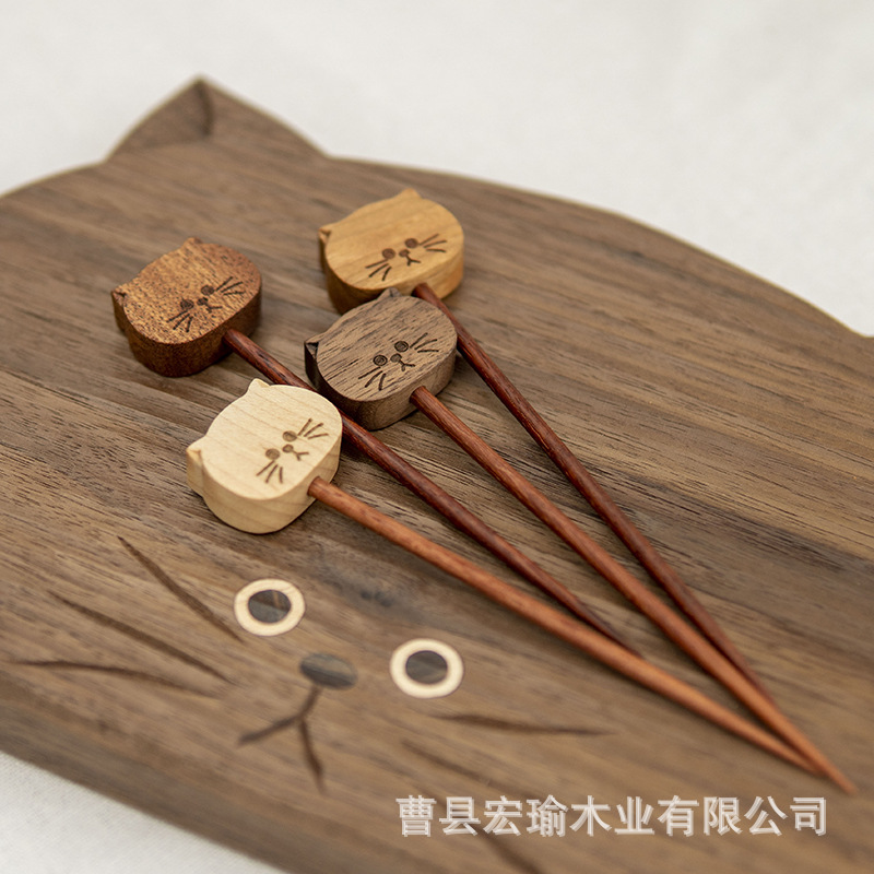Wooden mixing stick