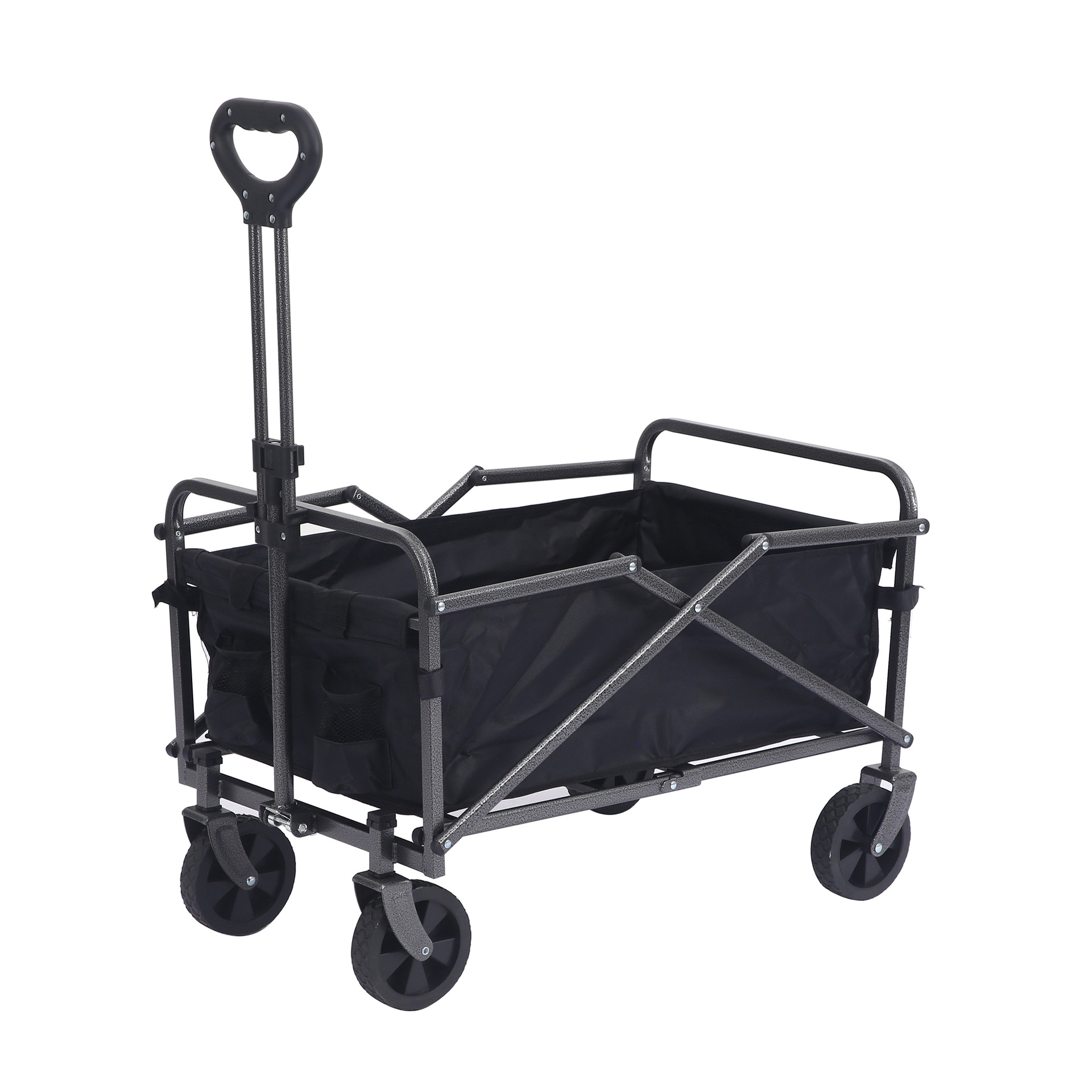 Nuevo carro para acampar al aire libre de gran capacidad, puesto al aire libre, carro plegable, carro expreso, carro plegable