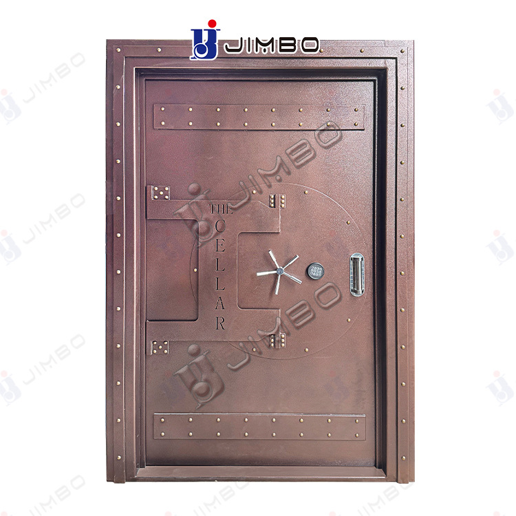 金堡保险柜专业金库门家用密室金店银行防盗门不锈钢金库门