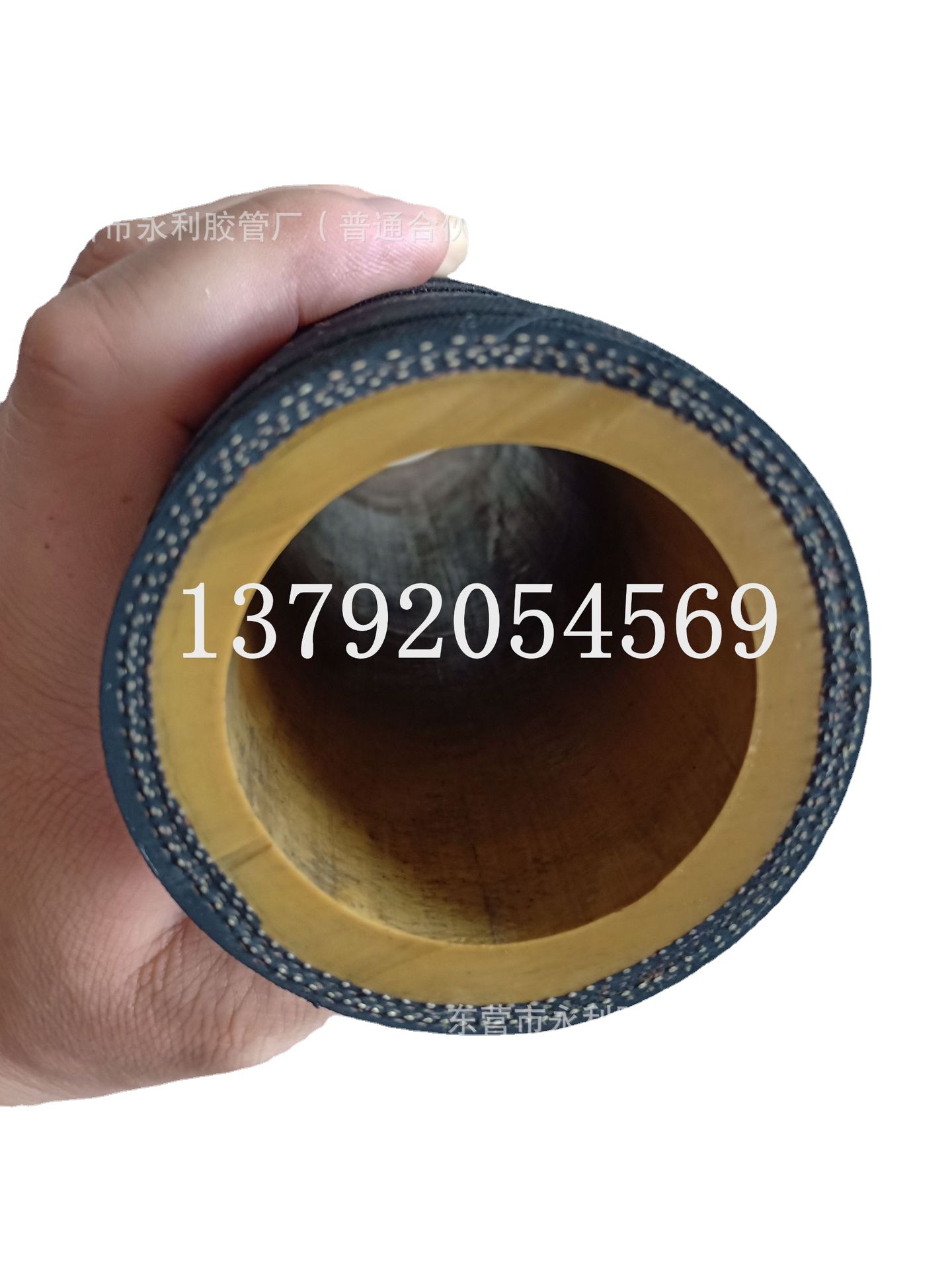 耐磨聚氨酯胶管 船舶吸用沙胶管25 32 51mm钢丝编织喷砂胶管