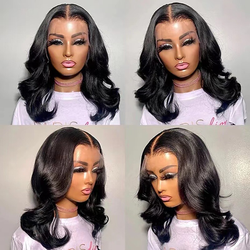 Aliexpress Lace Front Wig Short Curly Water Wave Lace Front Wig