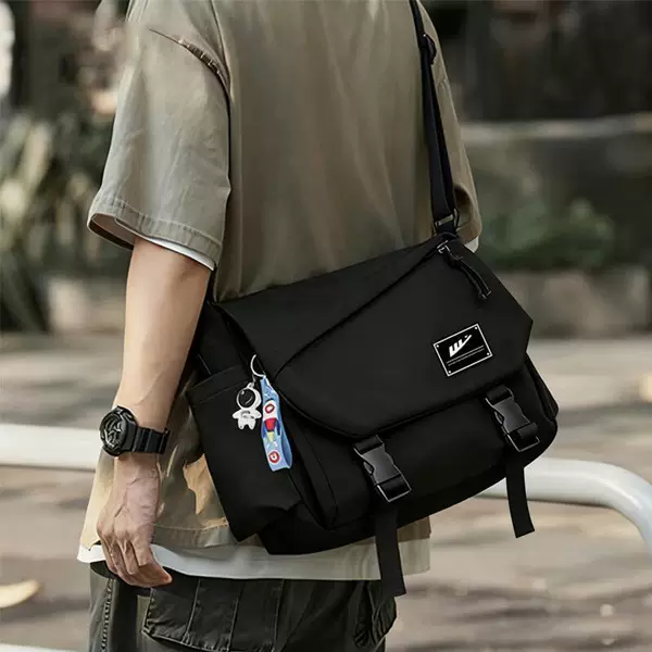 Trendy Casual Versatile Japanese-Style Workwear-Inspired Men's Bag with Large Capacity, Men's Crossbody Bag, Shoulder Bag