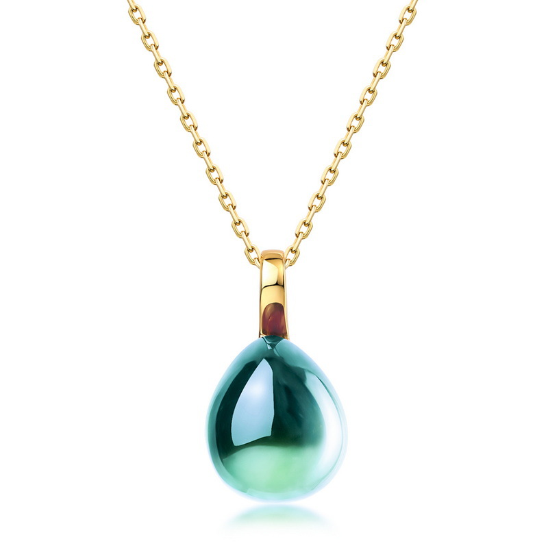 Amethyst verde sintético