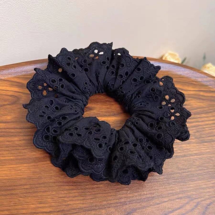 Women's Gender Simple Style Solid Color Cloth Hair Tie