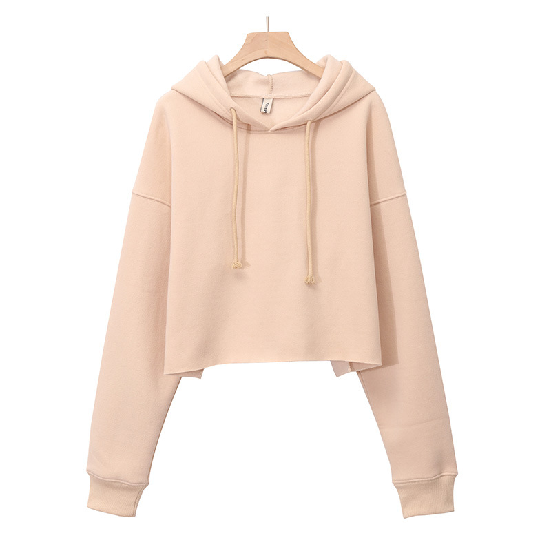 【Liquidación】Sudadera Deportiva para Mujer, Estilo Europeo y Americano, con Capucha y Forro Polar para Otoño/Invierno, Venta en Amazon Internacional image 11
