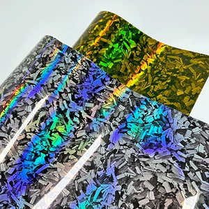 PET Döyülmüş Karbon Fiber Film, Avtomobil Rəng Dəyişən Film, Daxili Film