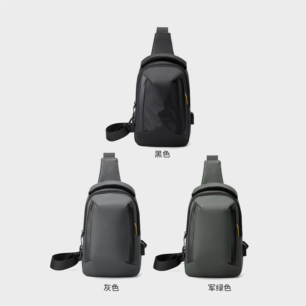 Bolso de pecho para hombres nuevo tipo de transporte multifuncional bolso de hombro deportivo de gran capacidad al aire libre bolso de hombro ocio para teléfonos móviles bolso pequeño