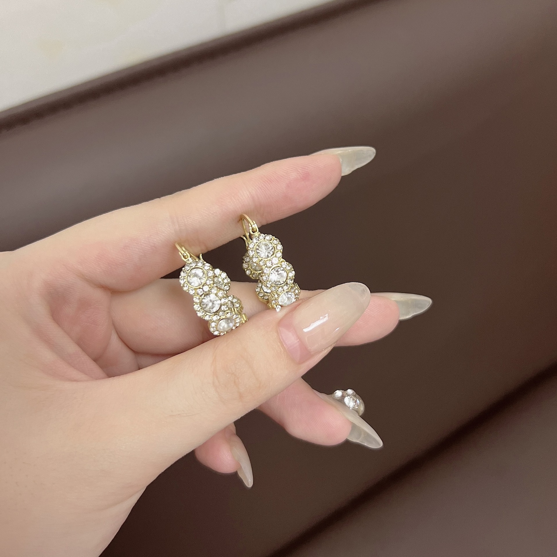 E3233 gold white diamond