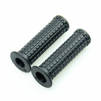 Motorcycle Handlebar Cover, Motorcycle Street Bike Modification Accessories, Moped Retro Handlebar Glue, Throttle Grip, Direction Handlebar Cover (Motorcycle Handle Cover) - black