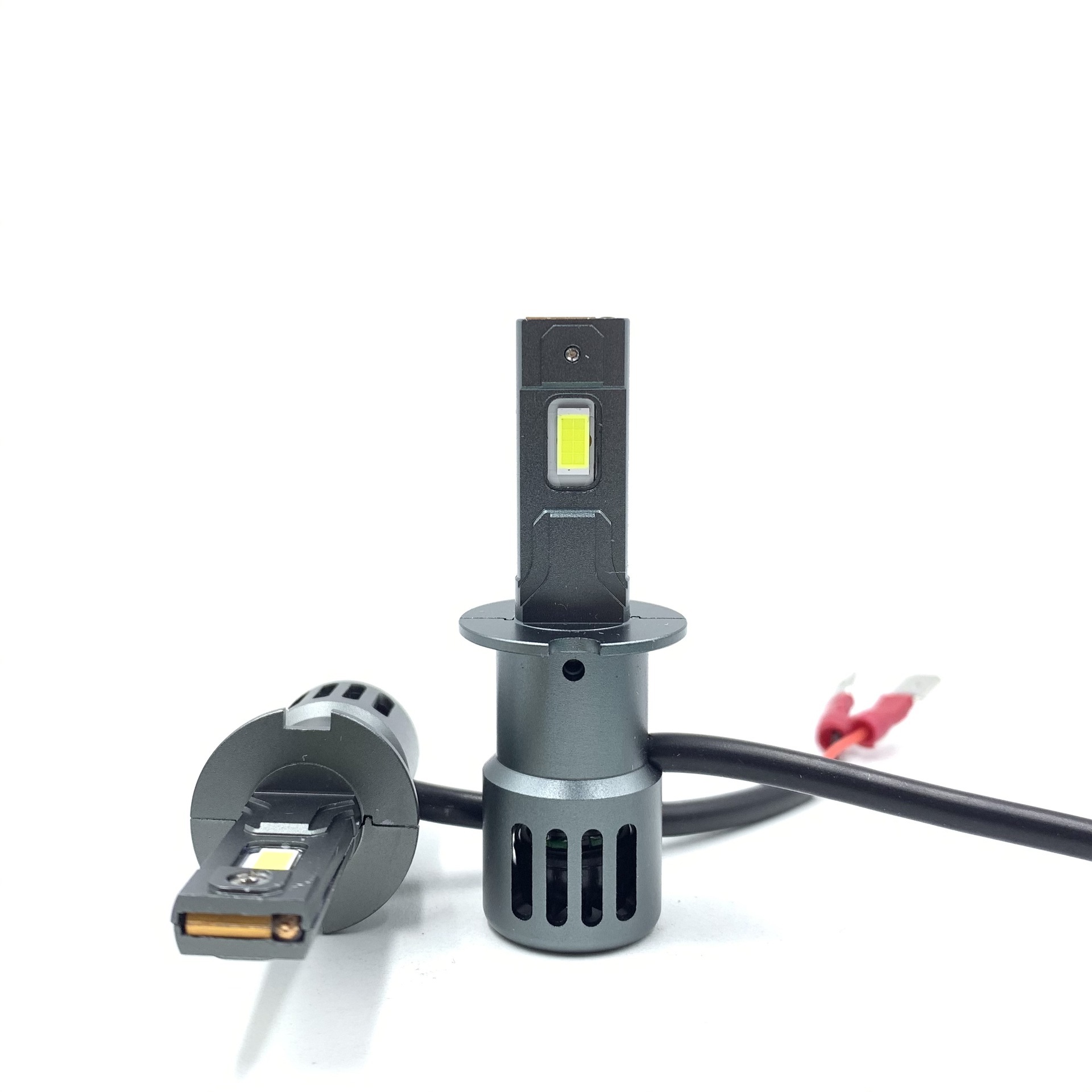 M7 enchufe directo con ventilador H7 H1 H3 H11 9005 H4 9012 faro LED de automóvil de alto brillo