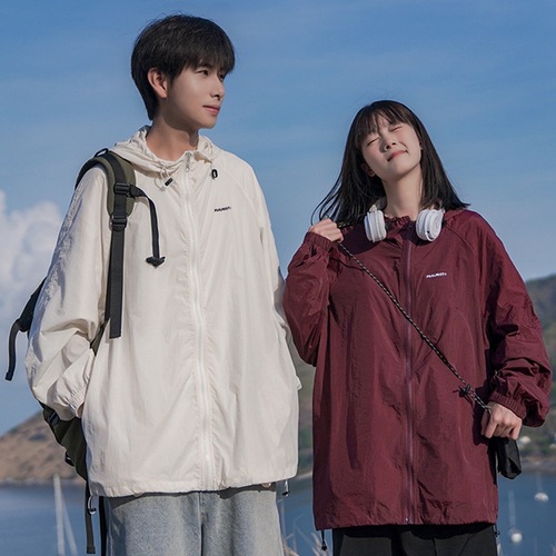 Mountain series outdoor hooded sun protection clothing men's summer thin breathable skin-friendly clothing couple's sun protection jacket