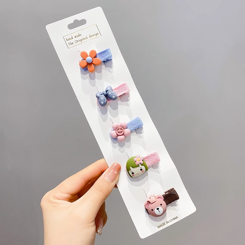 Bebé horquilla lindo bebé horquilla infantil clip de pelo no duele el pelo fetal pelo clip tocado Niños Accesorios para el cabello hembra
