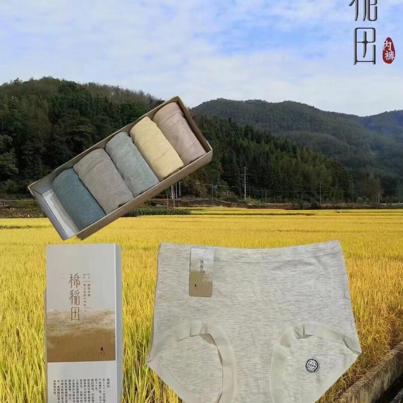 5007 cotton rice field billion darling new ladies 6 underwear upper body soft and comfortable skin-friendly spot online batch
