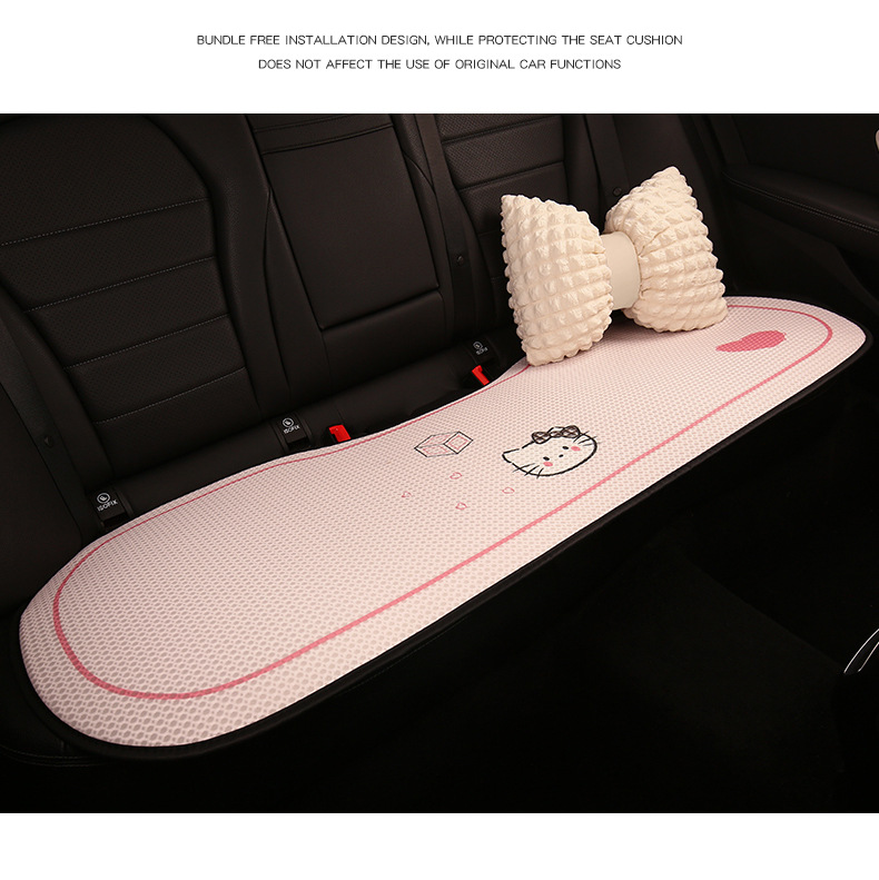 26 New Car Seat Cushions, Universal for All Seasons, Cute Seat Cushions, Breathable Thin Cooling Cushions, Summer Seat Cushions for Women That Are Resistant to Dirt