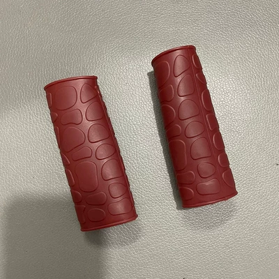 Cover Throttle Clutch Handle – Motorcycle Handle Cover - a-pair-of-jujube-red-handle-covers-2-pieces-beef-tendon